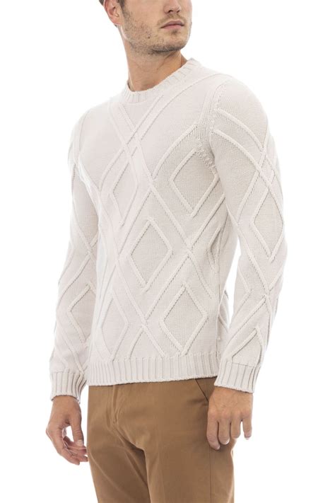 maglione bianco fendi